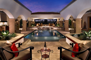 Custom Pool by Mitchell Homes
